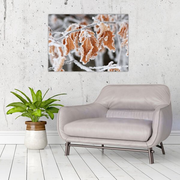 Slika - Smrznuto lišće (70x50 cm)