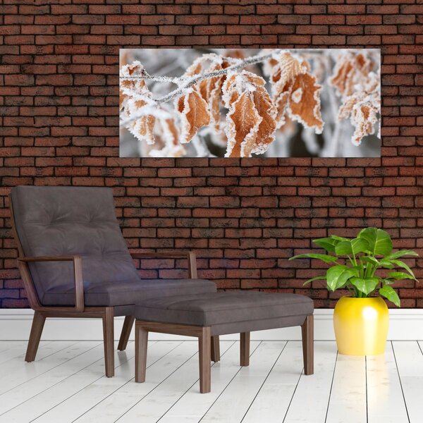 Slika - Smrznuto lišće (120x50 cm)