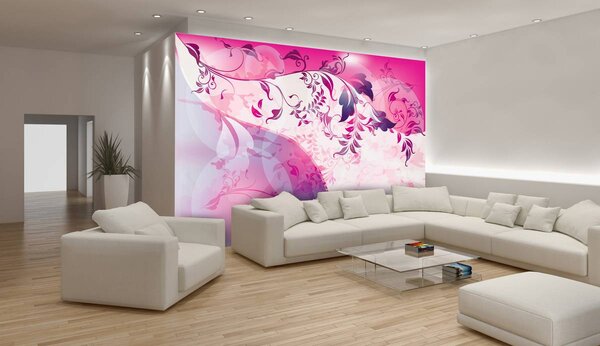 Foto tapeta - Cvjetna umjetnost - apstrakcija (152,5x104 cm)