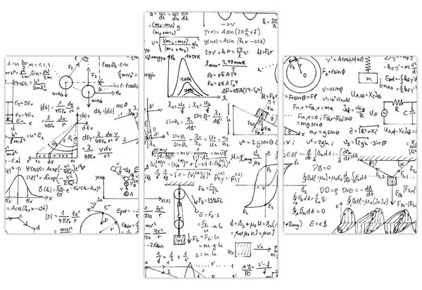 Slika - Formule (90x60 cm)