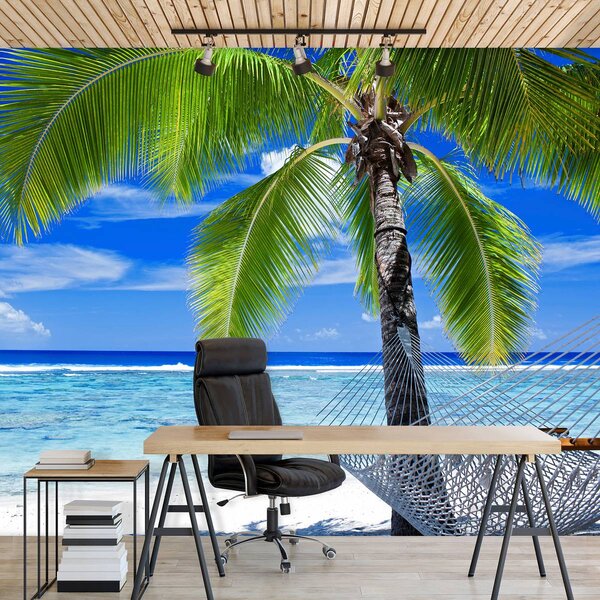 Foto tapeta - Morska plaža pješčani krajolik (152,5x104 cm)