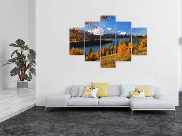 Slika - Jesen u Alpama (150x105 cm)