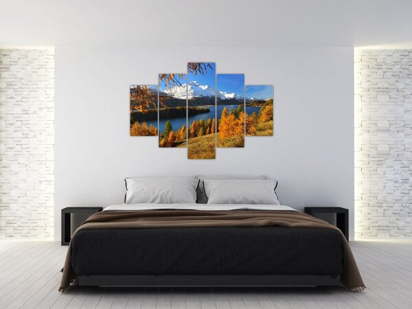Slika - Jesen u Alpama (150x105 cm)