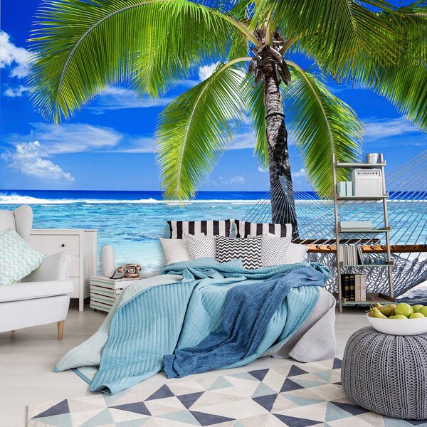 Foto tapeta - Morska plaža pješčani krajolik (152,5x104 cm)