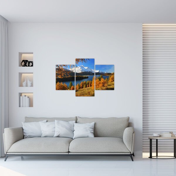 Slika - Jesen u Alpama (90x60 cm)