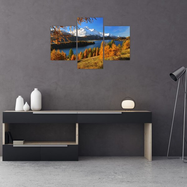 Slika - Jesen u Alpama (90x60 cm)