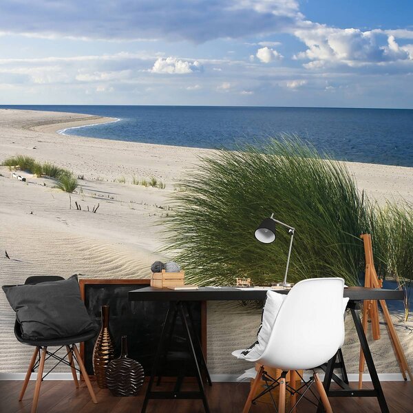 Foto tapeta - Plaža na Sjevernom moru (152,5x104 cm)