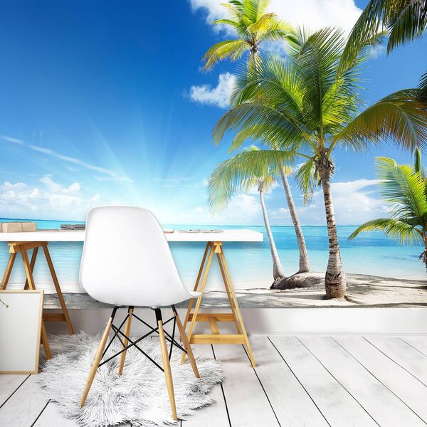 Foto tapeta - Sunčana plaža (152,5x104 cm)