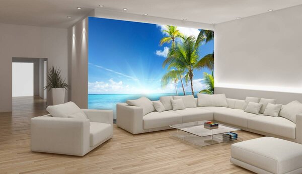 Foto tapeta - Sunčana plaža (152,5x104 cm)