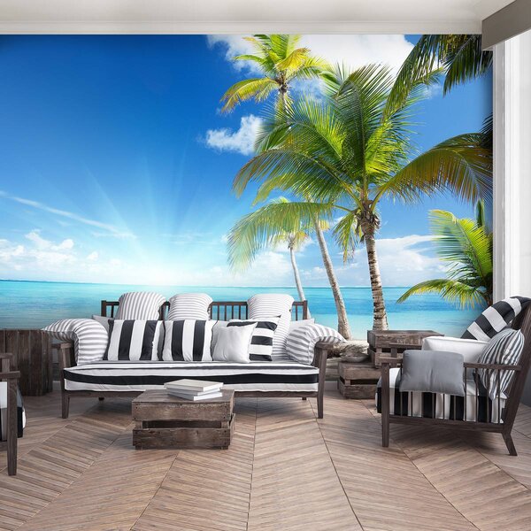 Foto tapeta - Sunčana plaža (152,5x104 cm)