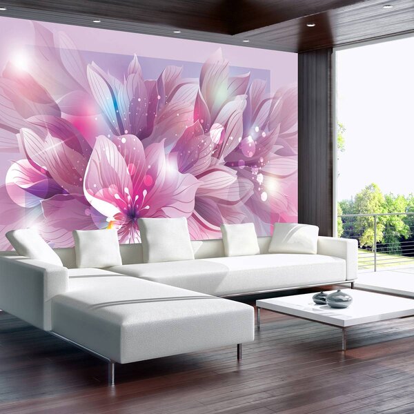 Foto tapeta - Cvjetna umjetnost - apstrakcija (152,5x104 cm)