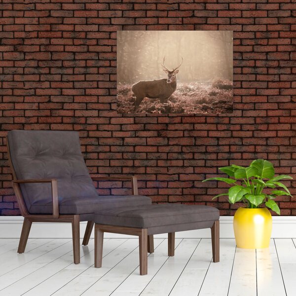 Slika - Jelen u šumi (70x50 cm)