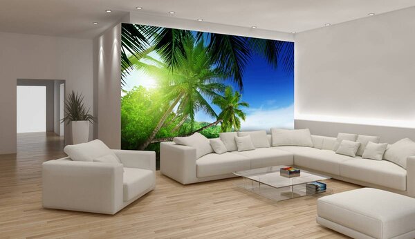 Foto tapeta - Sunčani tropi (152,5x104 cm)