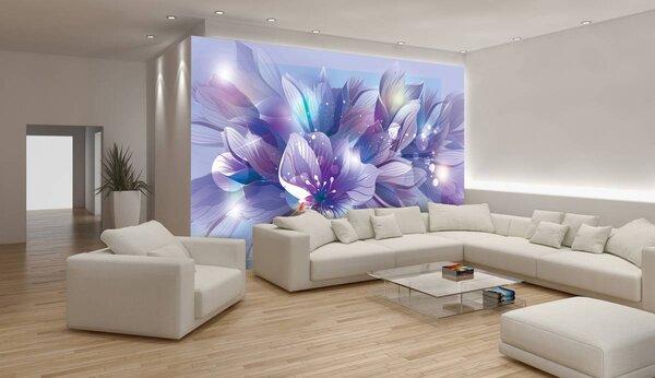 Foto tapeta - Cvjetna umjetnost - apstrakcija (152,5x104 cm)
