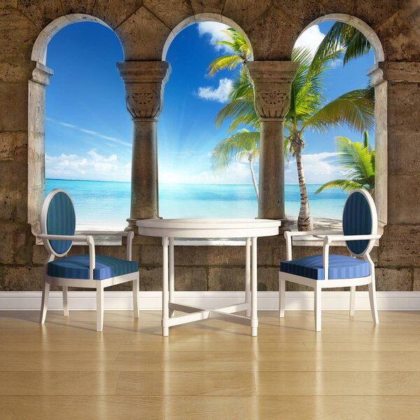Foto tapeta - Plaža (152,5x104 cm)