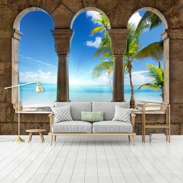 Foto tapeta - Plaža (152,5x104 cm)