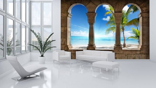 Foto tapeta - Plaža (152,5x104 cm)