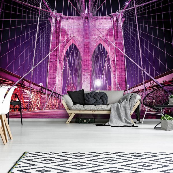 Foto tapeta - Brooklynski most u New Yorku (152,5x104 cm)