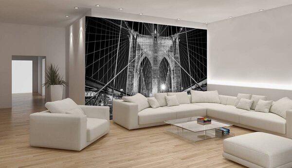 Foto tapeta - Brooklynski most u New Yorku (152,5x104 cm)