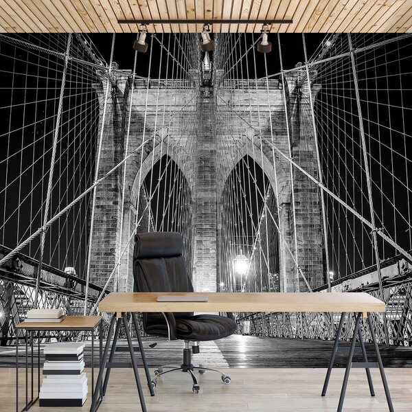 Foto tapeta - Brooklynski most u New Yorku (152,5x104 cm)