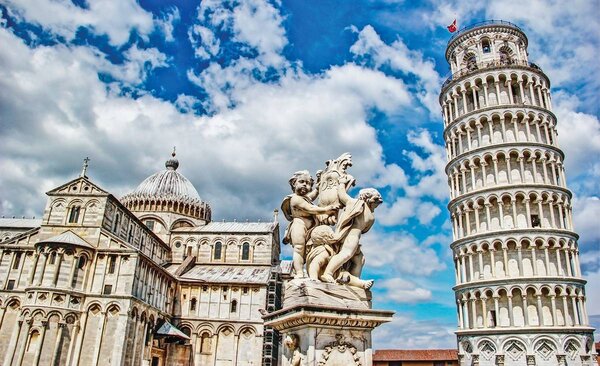 Foto tapeta - Pisa Italija Urbani Grad (152,5x104 cm)