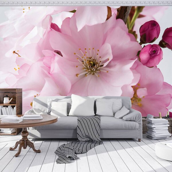 Foto tapeta - Cvjetna umjetnost - apstrakcija (152,5x104 cm)