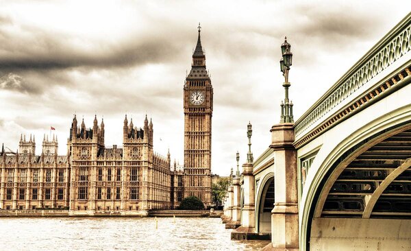 Foto tapeta - Big Ben (152,5x104 cm)
