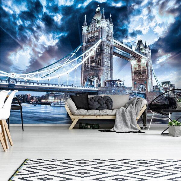 Foto tapeta - London Tower Bridge City Urban (152,5x104 cm)