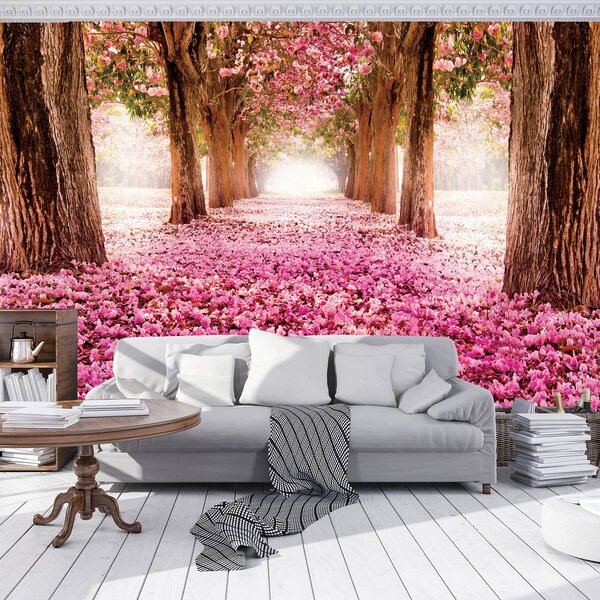 Foto tapeta - Cvjetna aleja (152,5x104 cm)