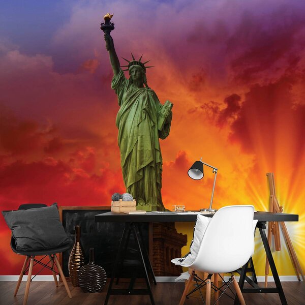 Foto tapeta - Kip slobode u New Yorku (152,5x104 cm)