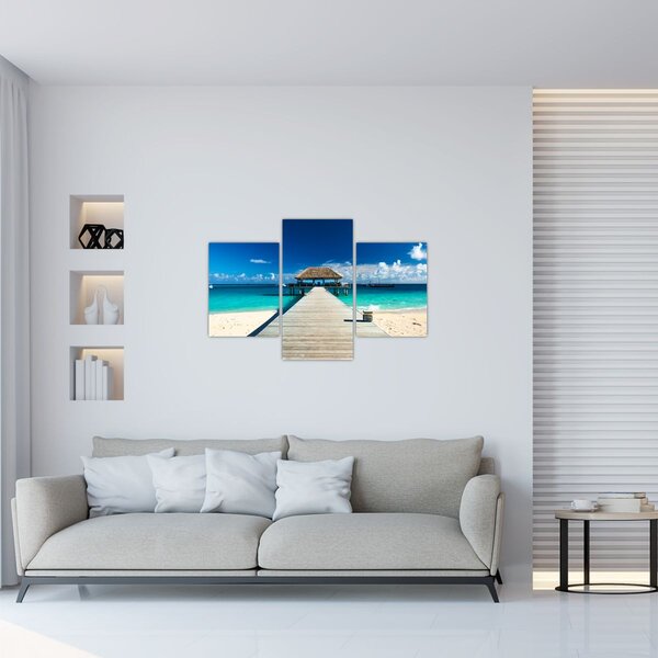 Slika - Pristanište (90x60 cm)