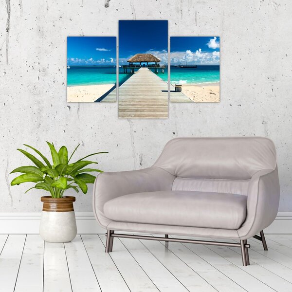 Slika - Pristanište (90x60 cm)