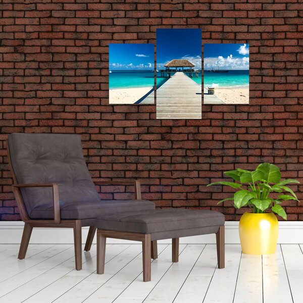 Slika - Pristanište (90x60 cm)