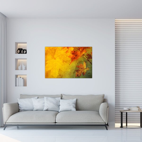 Slika - Jesenje lišće (90x60 cm)