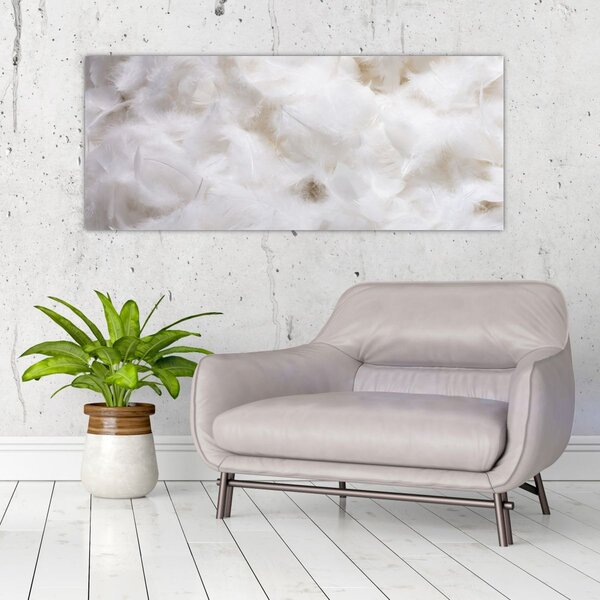 Slika - Bijelo perje (120x50 cm)