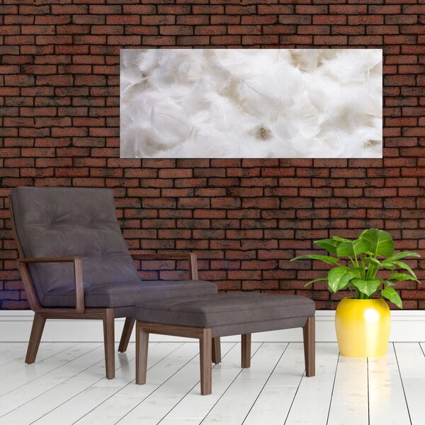 Slika - Bijelo perje (120x50 cm)