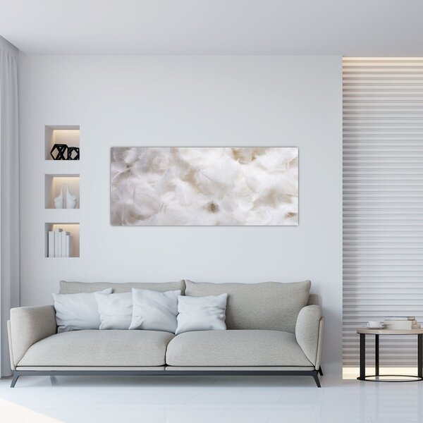 Slika - Bijelo perje (120x50 cm)
