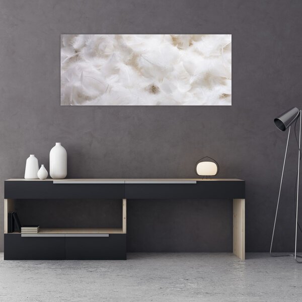 Slika - Bijelo perje (120x50 cm)