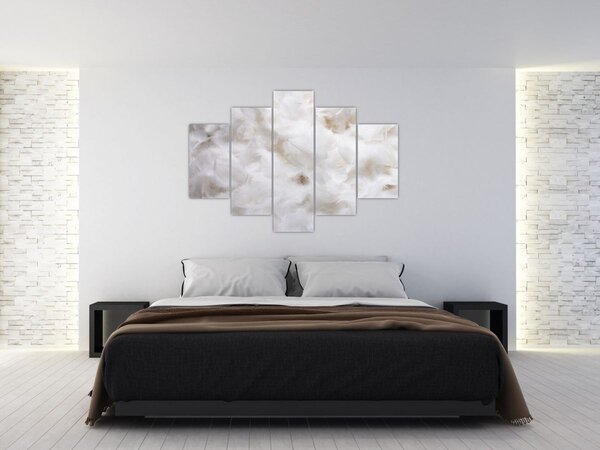 Slika - Bijelo perje (150x105 cm)