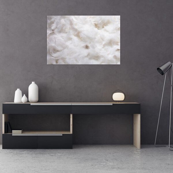 Slika - Bijelo perje (90x60 cm)