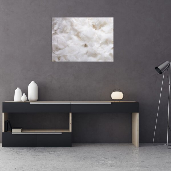 Slika - Bijelo perje (70x50 cm)