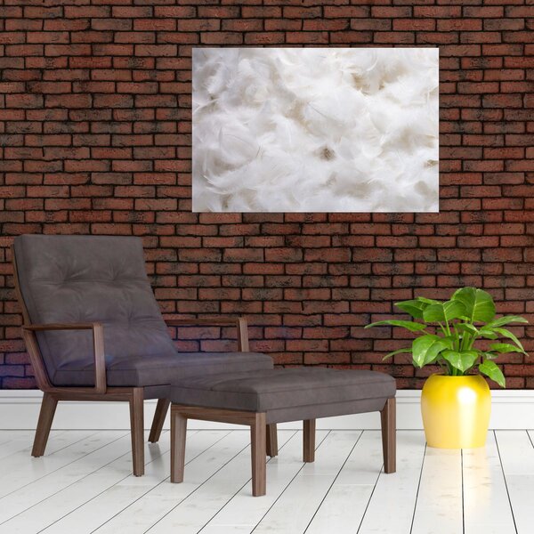 Slika - Bijelo perje (90x60 cm)