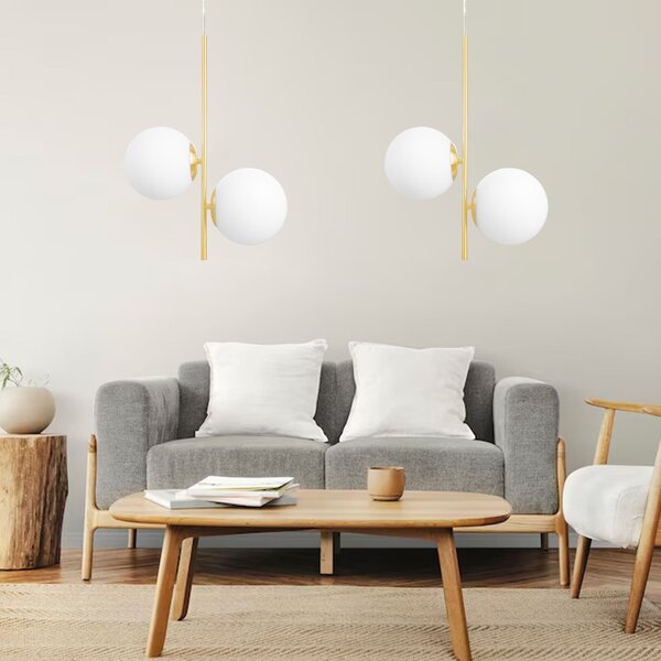 Lampa Viseća G118-2CP Gold