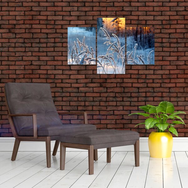 Slika - Zimska livada (90x60 cm)