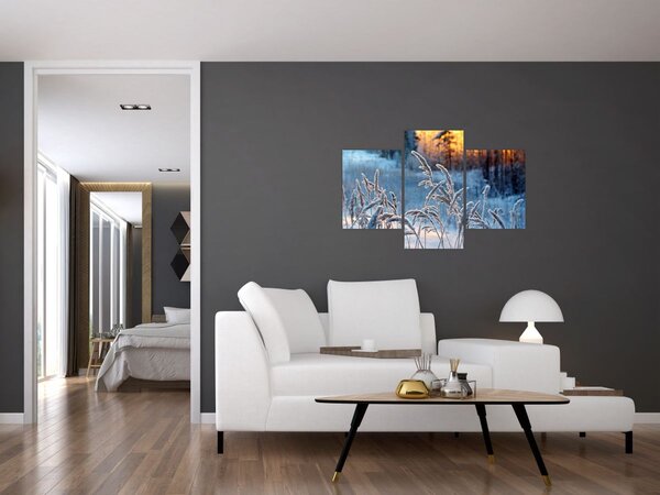 Slika - Zimska livada (90x60 cm)