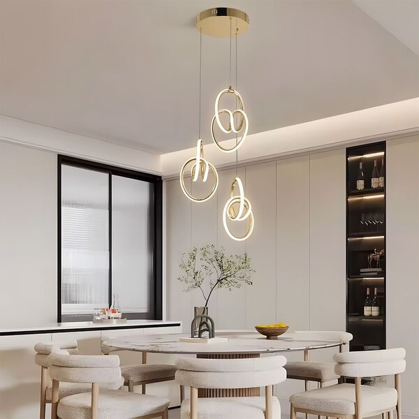 Viseća LED lampa G082-3CPR Gold