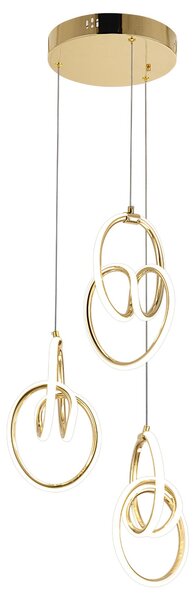 Viseća LED lampa G082-3CPR Gold