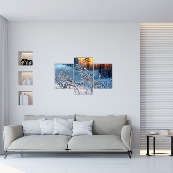 Slika - Zimska livada (90x60 cm)