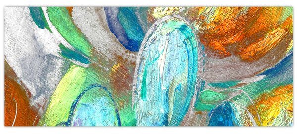 Slika - Apstrakcija boja (120x50 cm)