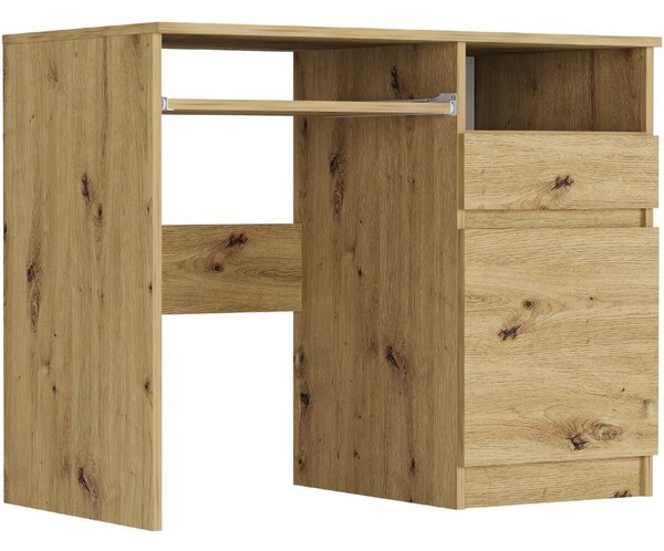 Moderan pisaći stol s ormarićem 90x50 cm - različite boje Bijela